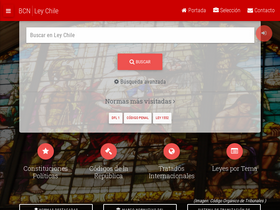 'leychile.cl' screenshot