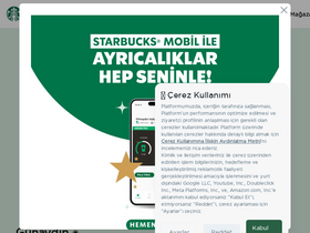 'starbucks.com.tr' screenshot