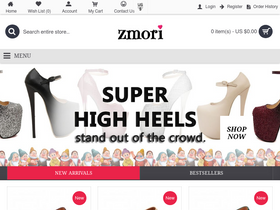 'zmori.com' screenshot