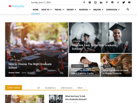 'universitymagazine.ca' screenshot