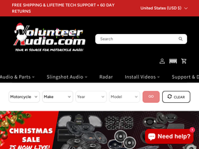 'volunteeraudio.com' screenshot