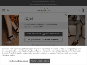 'martinelli.es' screenshot