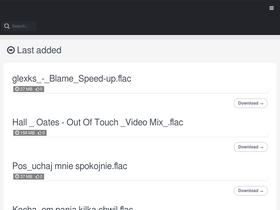 'flacmusicfinder.com' screenshot