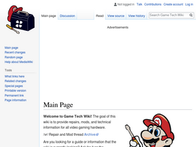 'gametechwiki.com' screenshot