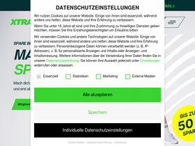 'xtrafit.de' screenshot
