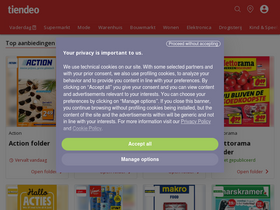 'tiendeo.nl' screenshot