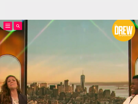 'thedrewbarrymoreshow.com' screenshot