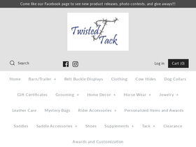 twistedttack.org homepage screenshot