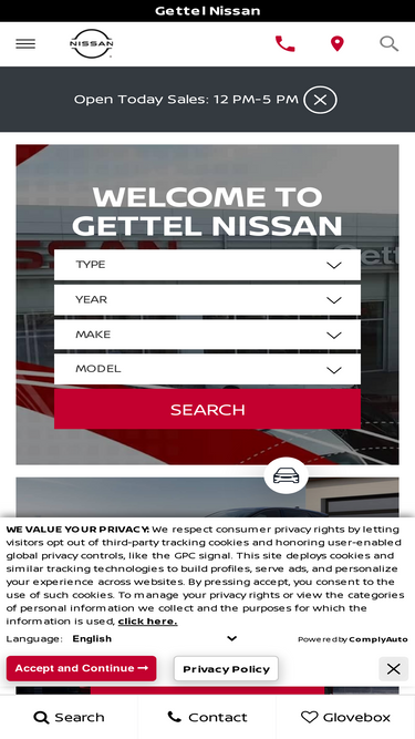 gettelnissan.com