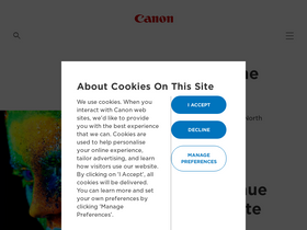 'canon-cna.com' screenshot