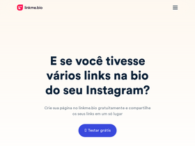 'linkme.bio' screenshot