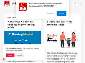 'makemebetter.net' screenshot