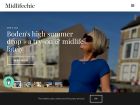 'midlifechic.com' screenshot