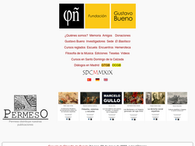 'fgbueno.es' screenshot