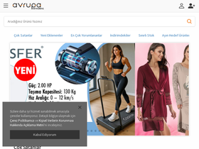 'avrupanetworking.com' screenshot