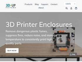 3dupfitters.com homepage screenshot