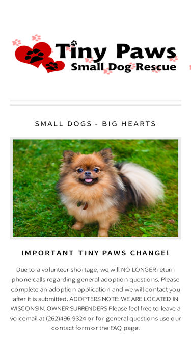 tinypawssmalldogrescue.org
