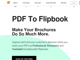 'simplebooklet.com' screenshot