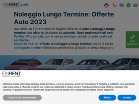'finrent.it' screenshot