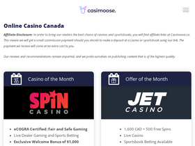 'casimoose.ca' screenshot