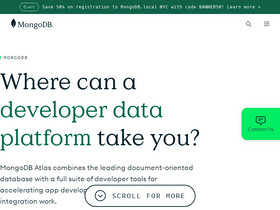 'mongodb.org' screenshot