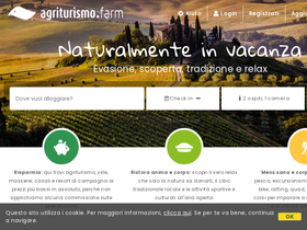 'agriturismo.farm' screenshot
