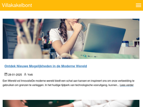 villakakelbont.be