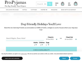 'petspyjamas.com' screenshot