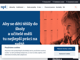 'npi.cz' screenshot