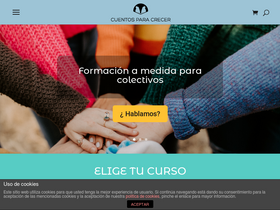 'cuentosparacrecer.org' screenshot