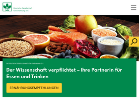 'dge.de' screenshot