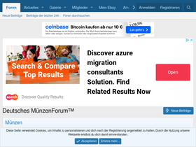 'emuenzen.de' screenshot