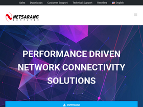 'netsarang.com' screenshot