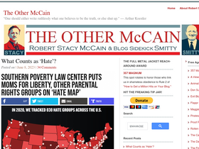 'theothermccain.com' screenshot