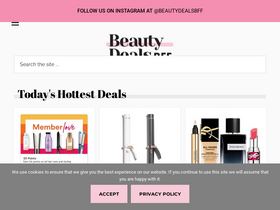 'beautydealsbff.com' screenshot