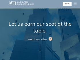 'americanbb.bank' screenshot