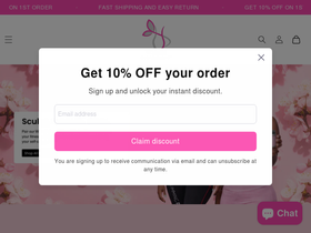thewaistedbrand.com homepage screenshot
