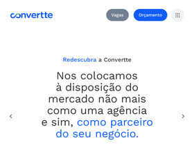 'convertte.com.br' screenshot