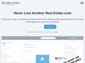 'followupboss.com' screenshot