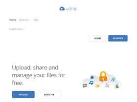 'udrop.com' screenshot