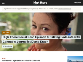 'highthere.com' screenshot