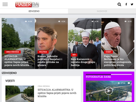 'arhiva.haber.ba' screenshot