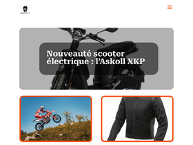 'monsieur-moto.fr' screenshot