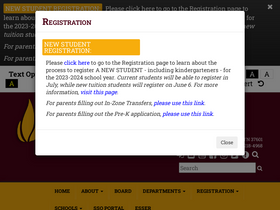 'jcschools.org' screenshot