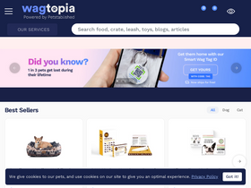 'wagtopia.com' screenshot