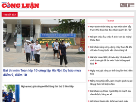 'congluan.vn' screenshot
