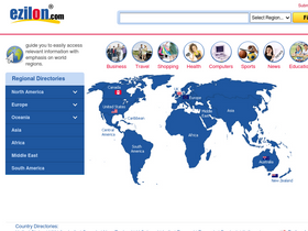 'ezilon.com' screenshot