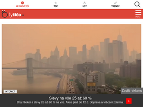 'tycico.cz' screenshot