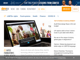 'devex.com' screenshot