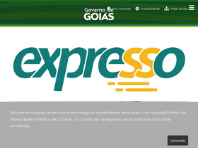 'goias.gov.br' screenshot